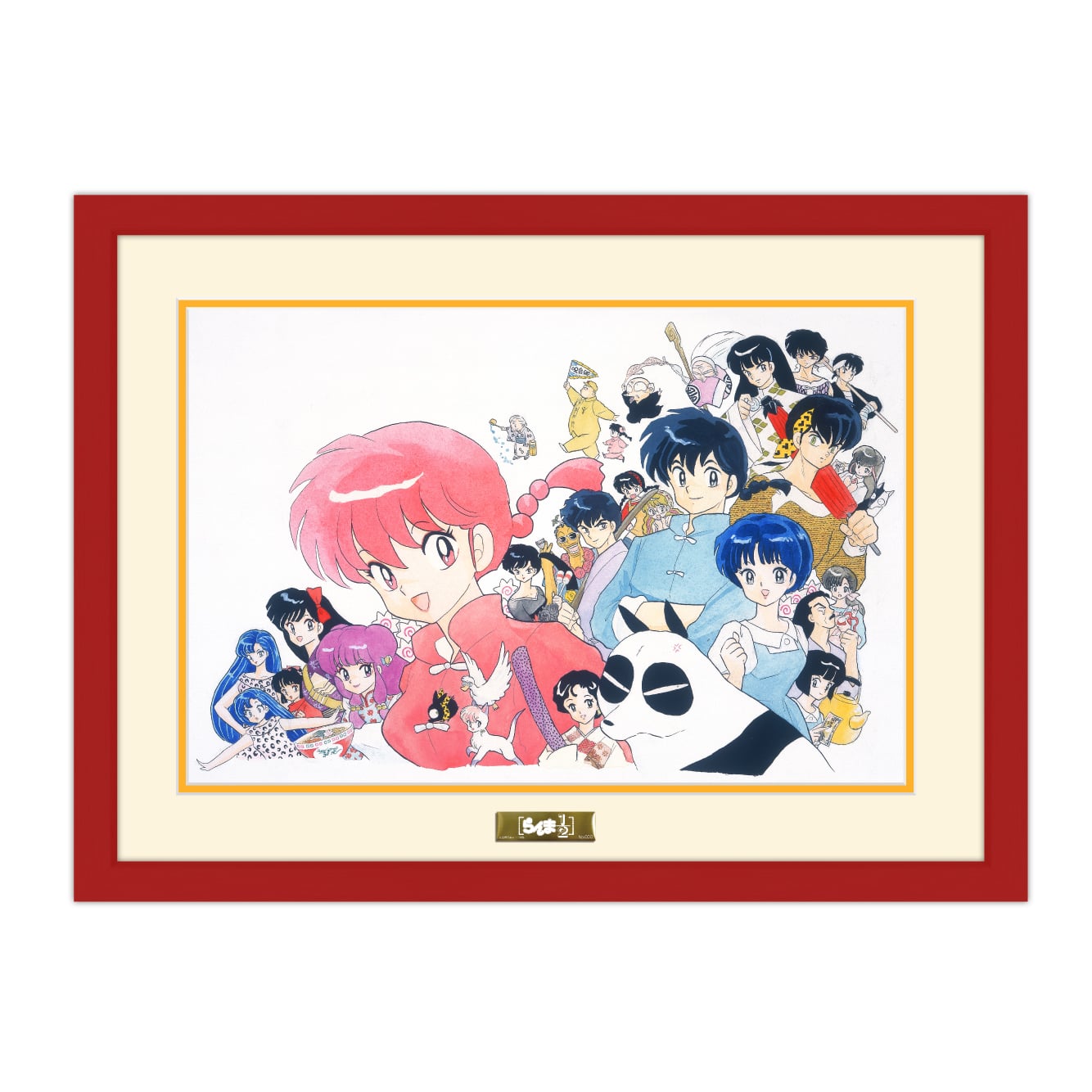 らんま1/2 キャラファイングラフA4 らんま1/2 キャラファイングラフA4