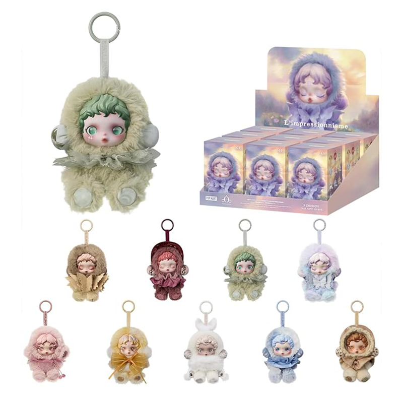 Pop Mart SKULLPANDA • L'impressionnisme • Display scellé de 9