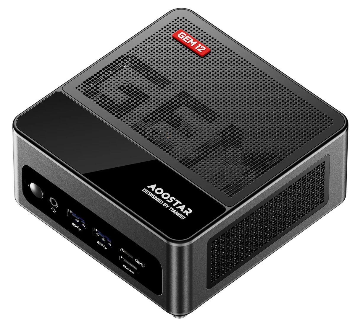 AOOSTAR GEM12 is a mini PC with OCuLink, 2.5 GbE LAN, and Ryzen 9