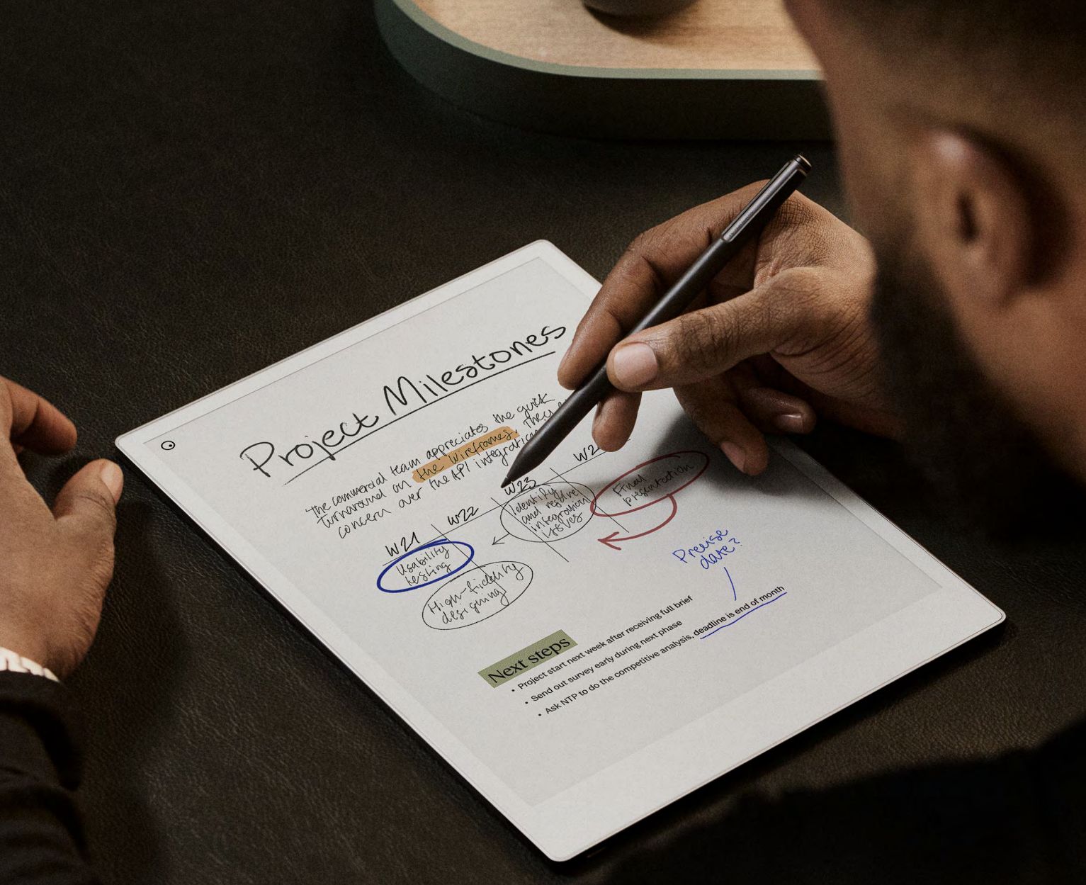 ReMarkable Paper Pro brings a splash of color to the popular E Ink