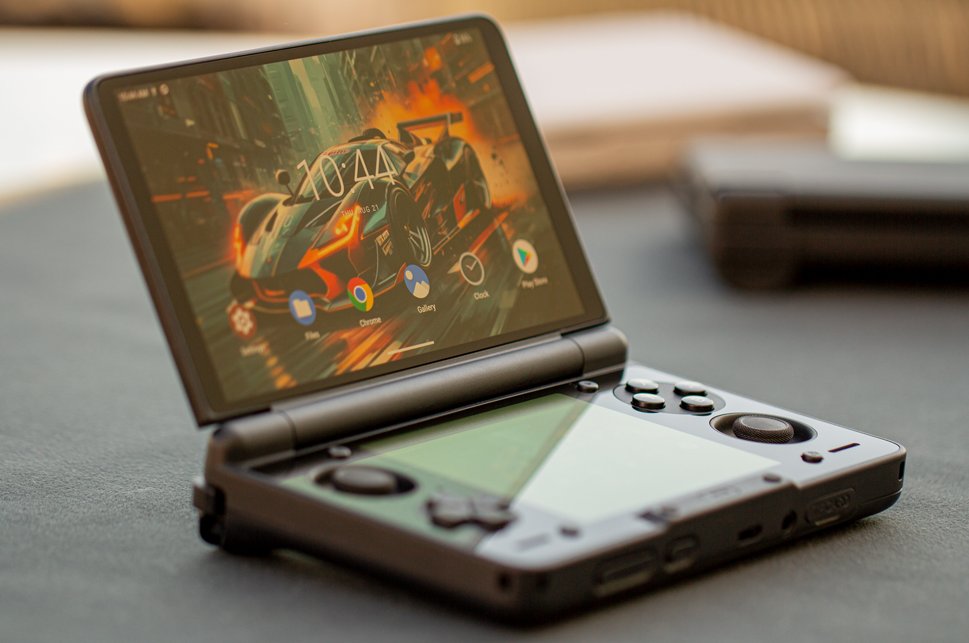 AYN Thor dual-screen Android handheld game console with OLED