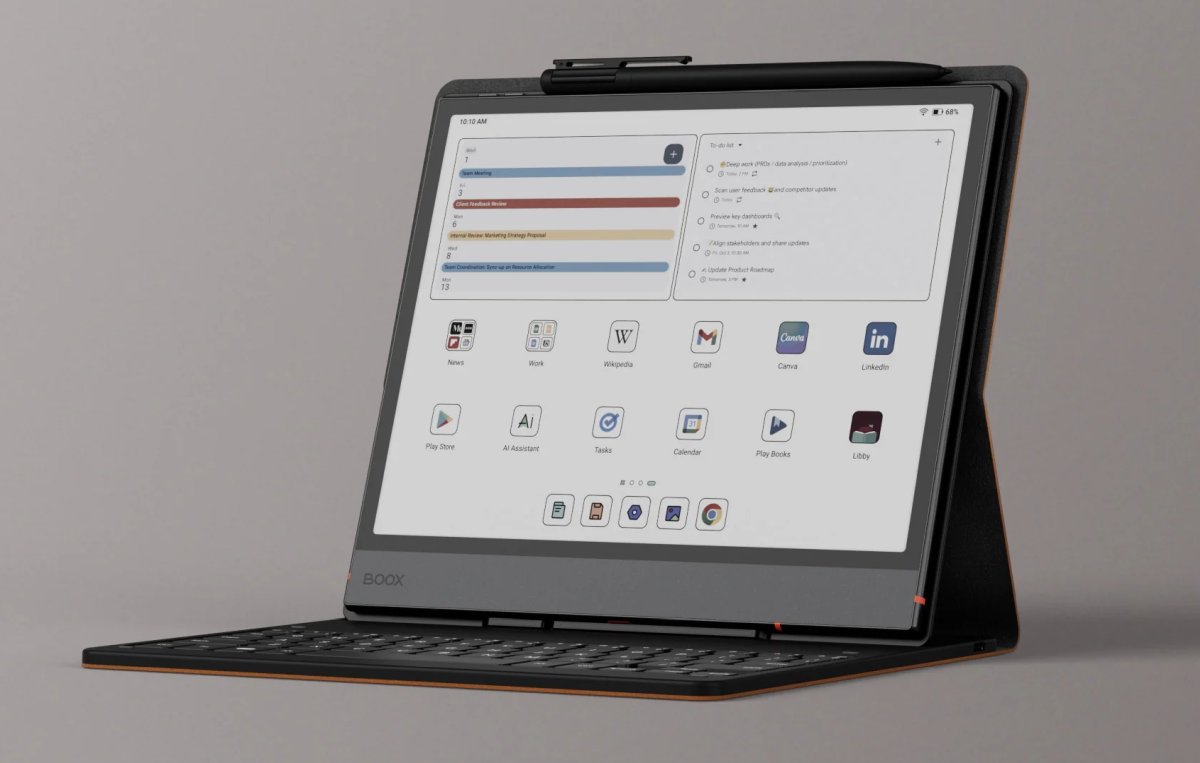 Onyx BOOX Note Air5 C is a 10.3 inch color E Ink tablet with pen