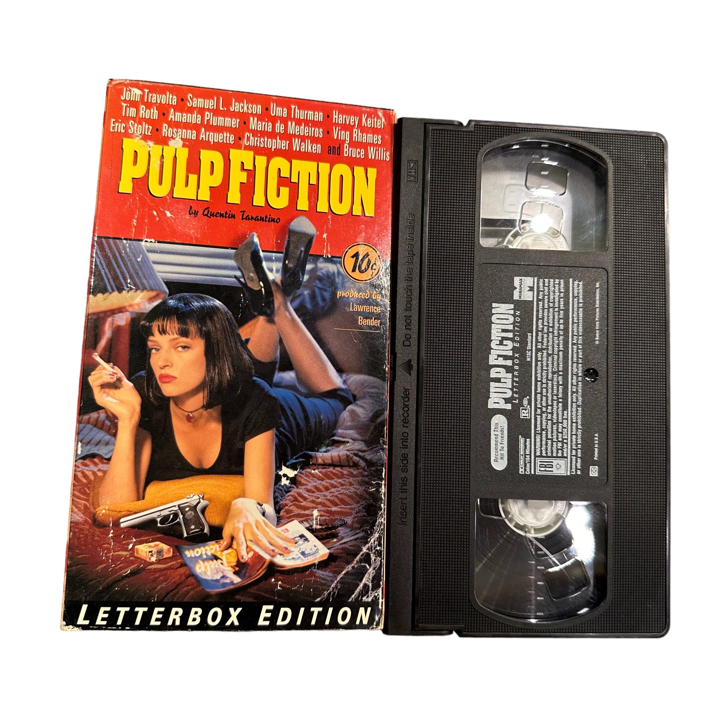 VHS ビデオテープ 輸入版 パルプ・フィクション Pulp Fiction 海外版