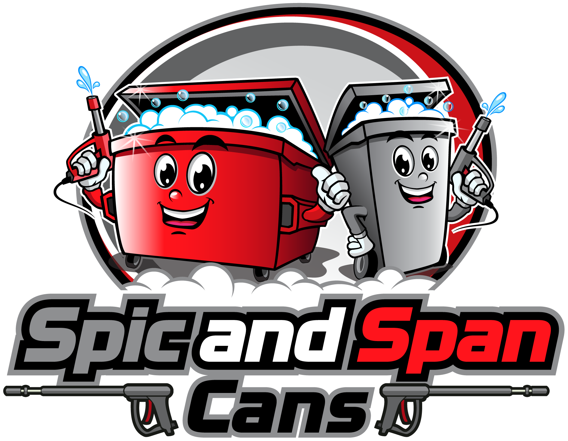 Spic and Span Cans - Residential Trash Can Cleaning