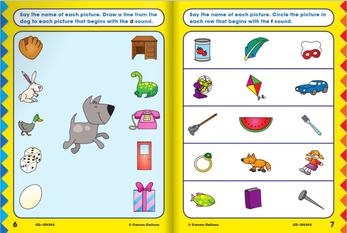 ワークブック :: フォニックス・フォー・キンダーガーデン Phonics for