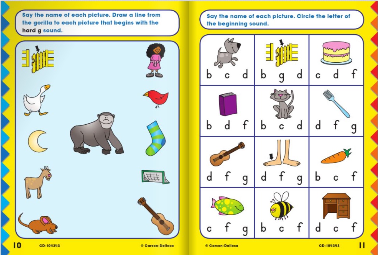 ワークブック :: フォニックス・フォー・キンダーガーデン Phonics for