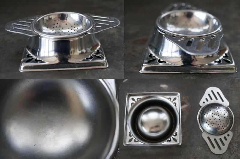 ENGLAND antique イギリスアンティーク ティーストレイナー ティー