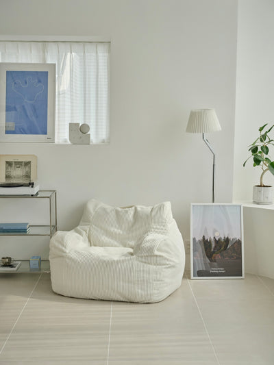 LOOSY 1人掛けビーズソファ コーデュロイ – Little Rooms