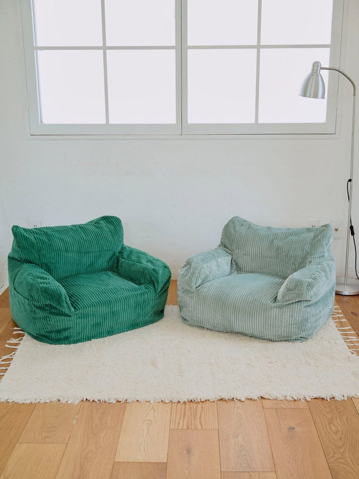 LOOSY 1人掛けビーズソファ ミニ Mint｜1人用ソファ おしゃれ