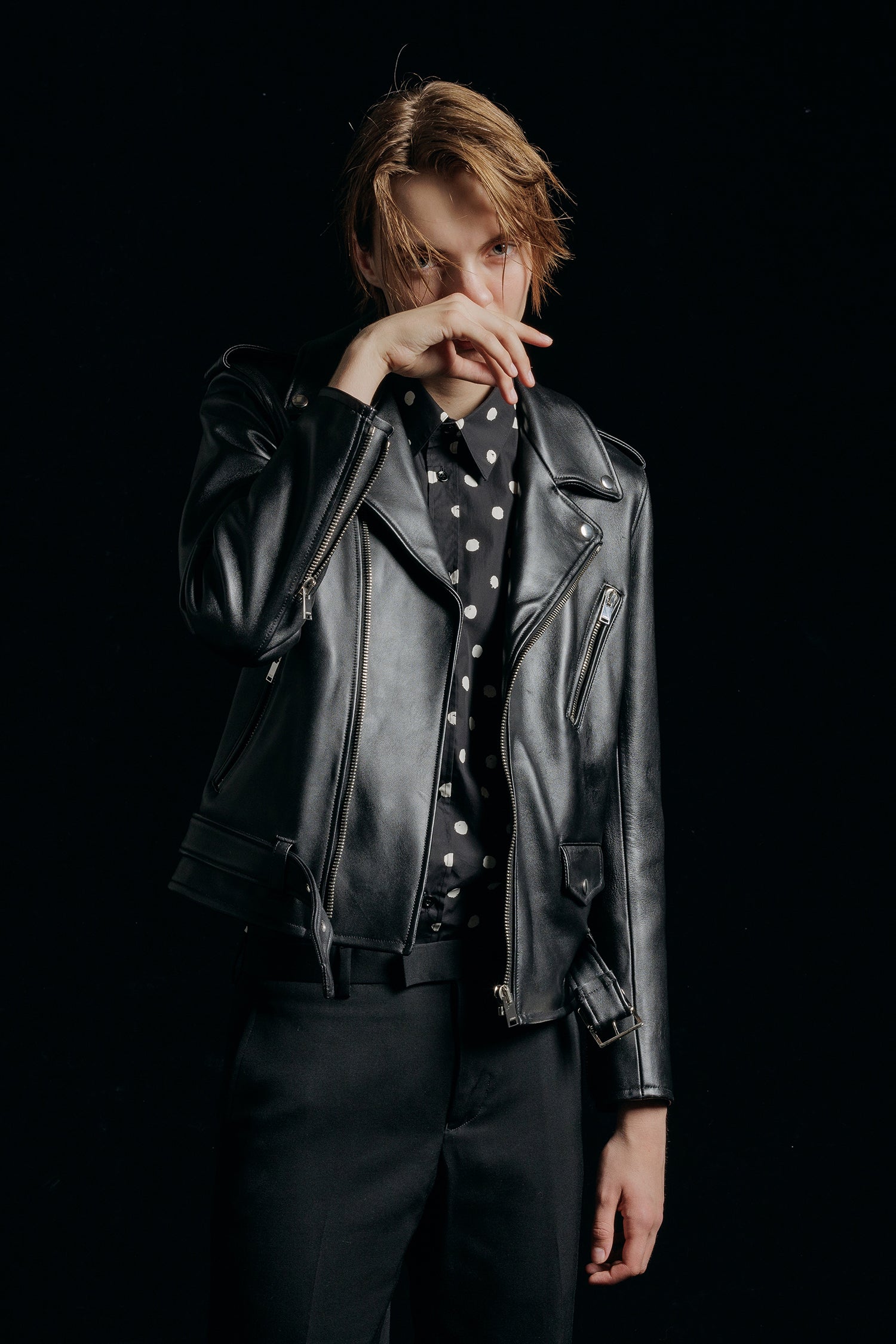 LAMB LEATHER W-RIDERS JACKET | ラムレザーダブルライダース