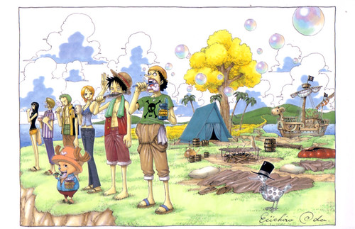 海贼王原画集》(one.piece.artbook.color.walk.2)[尾田荣一郎][双页大