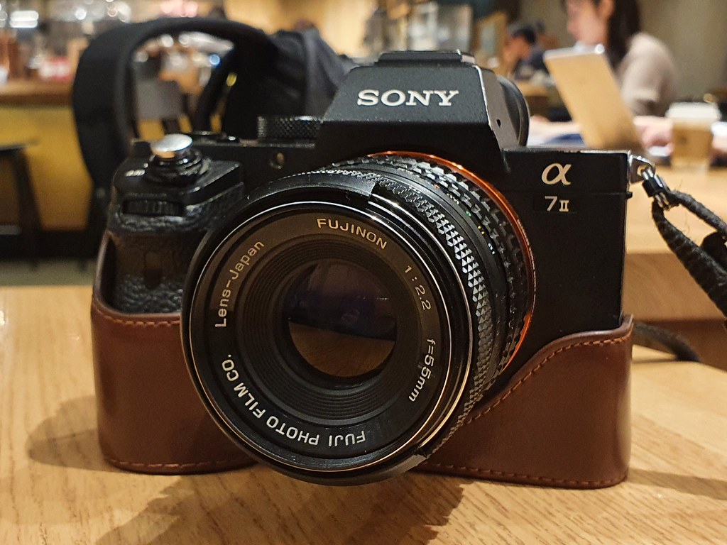 オールドレンズ】FUJINON 55mm F2.2のバブルボケを楽しむ【オールド