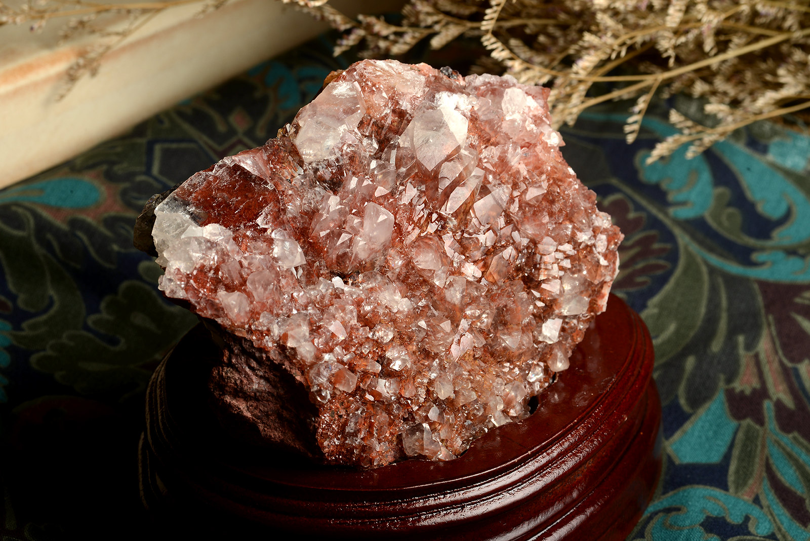 送料無料】台湾 【神山クリスタルマイン】生鉱石|レッド方解石|重量