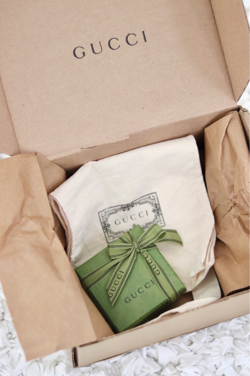 夫からのサプライズギフト＋GUCCIのパッケージが変わった！【GUCCI購入