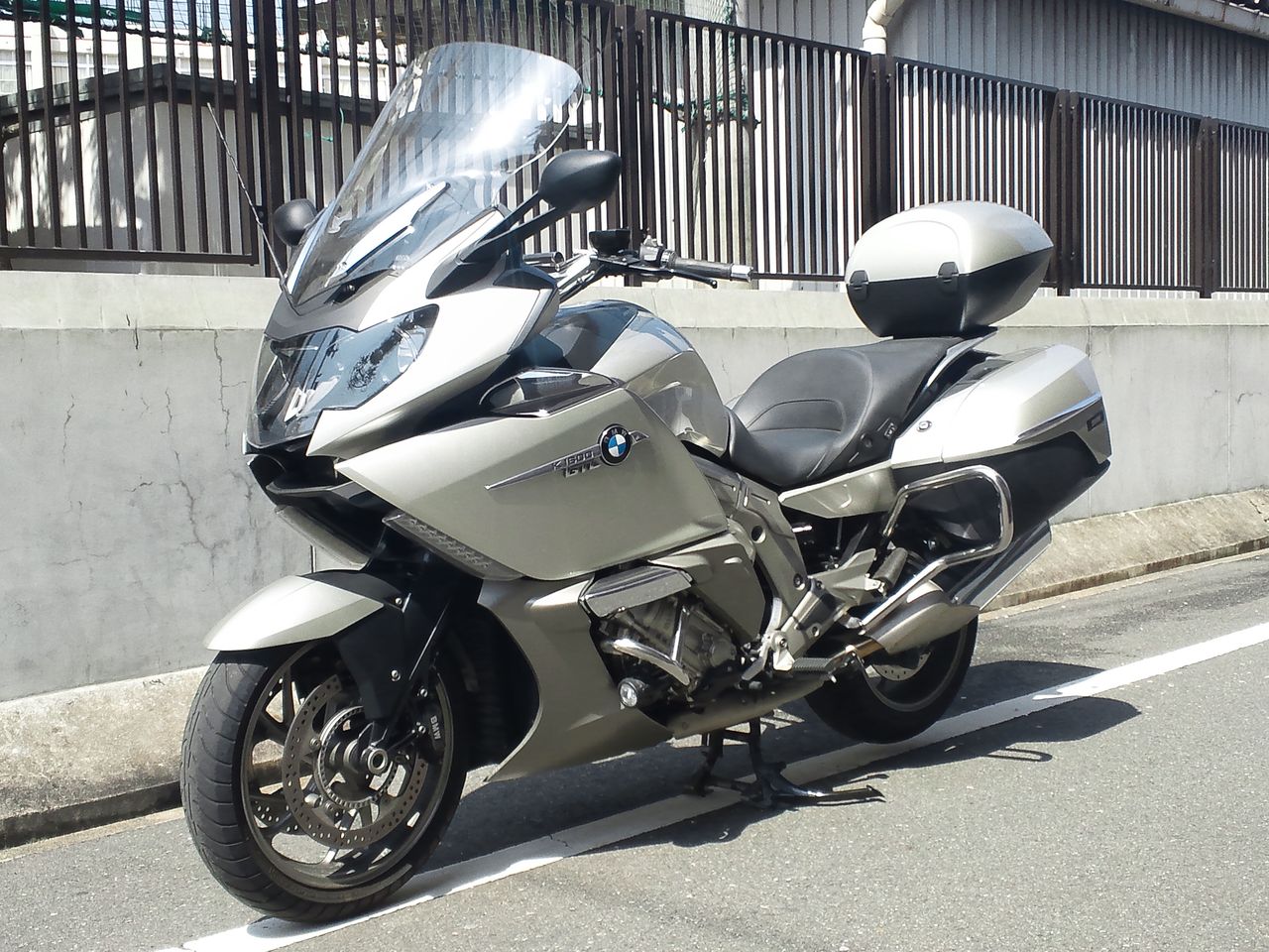 完成しました＾＾BMW K1600GTL 用 パニアガード！！ : BMWカスタム