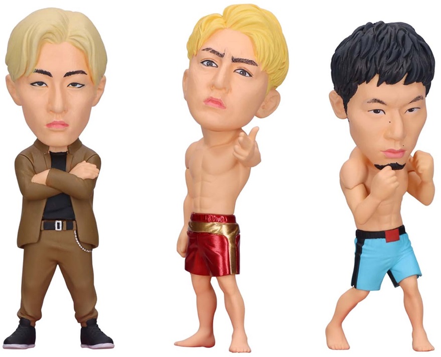 RIZIN ワールドコレクタブルフィギュア vol.1／vol.2【vol.2の