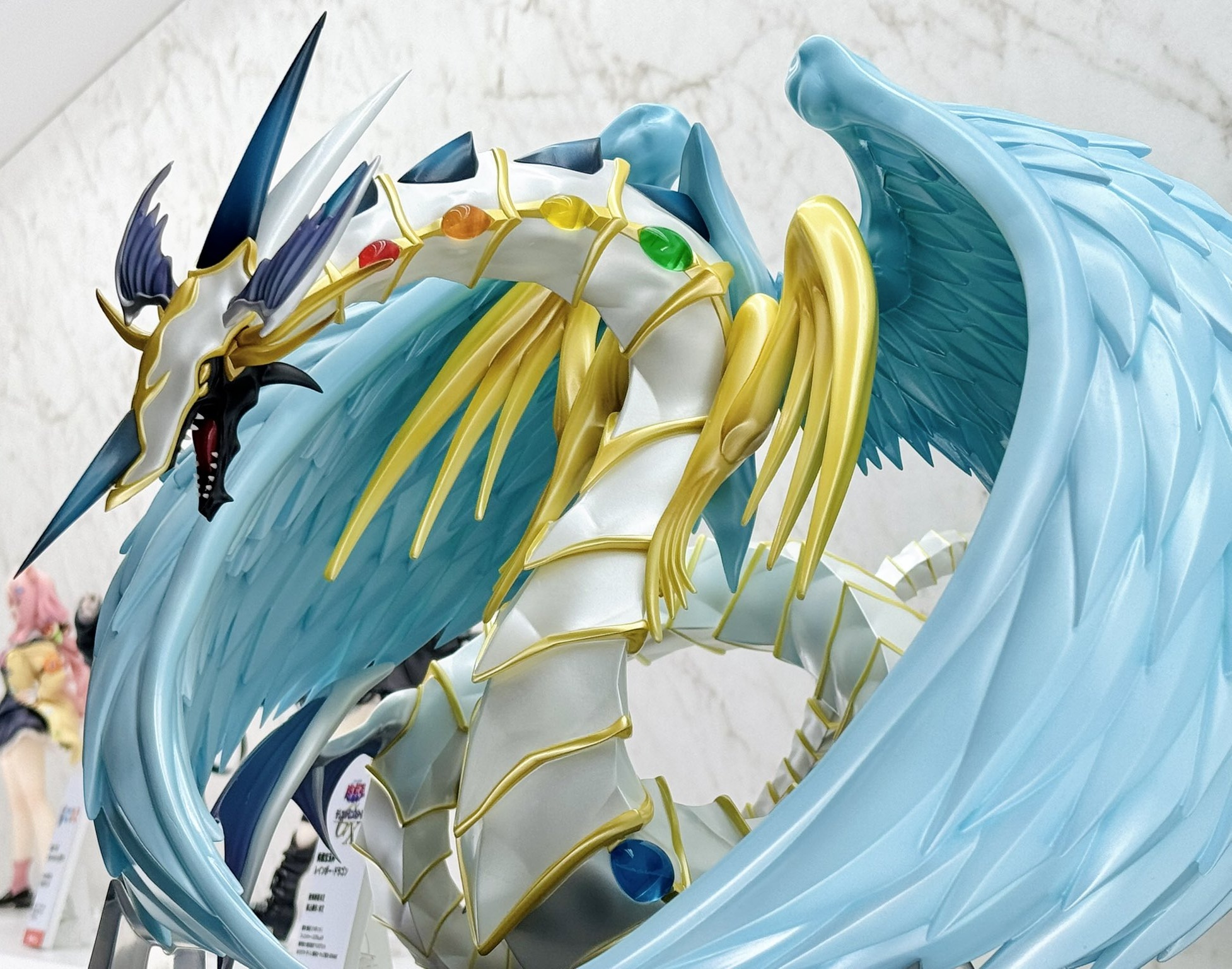 遊戯王GX 究極宝玉神 レインボー・ドラゴン【彩色原型展示画像 追加