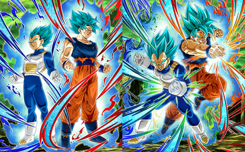 ドラゴンボールヒーローズ 超サイヤ人3孫悟空 ベジータ:暴走制御 界王