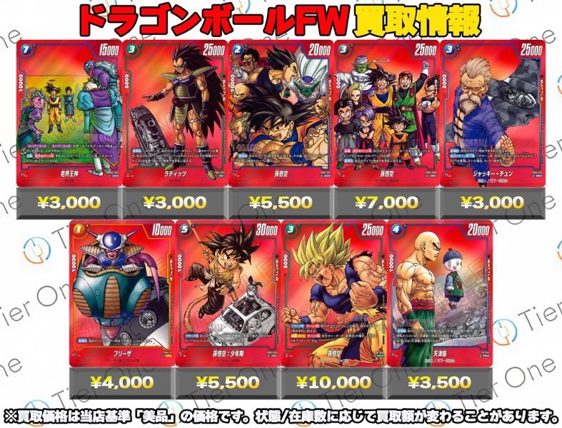 フュージョンワールド リミテッドパック 悟空 ジャッキーチュン