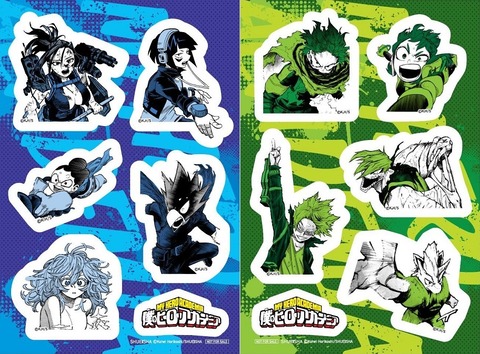 ヒロアカ39巻・SAKAMOTO DAYS14巻を対象書店で購入するとシールが先着