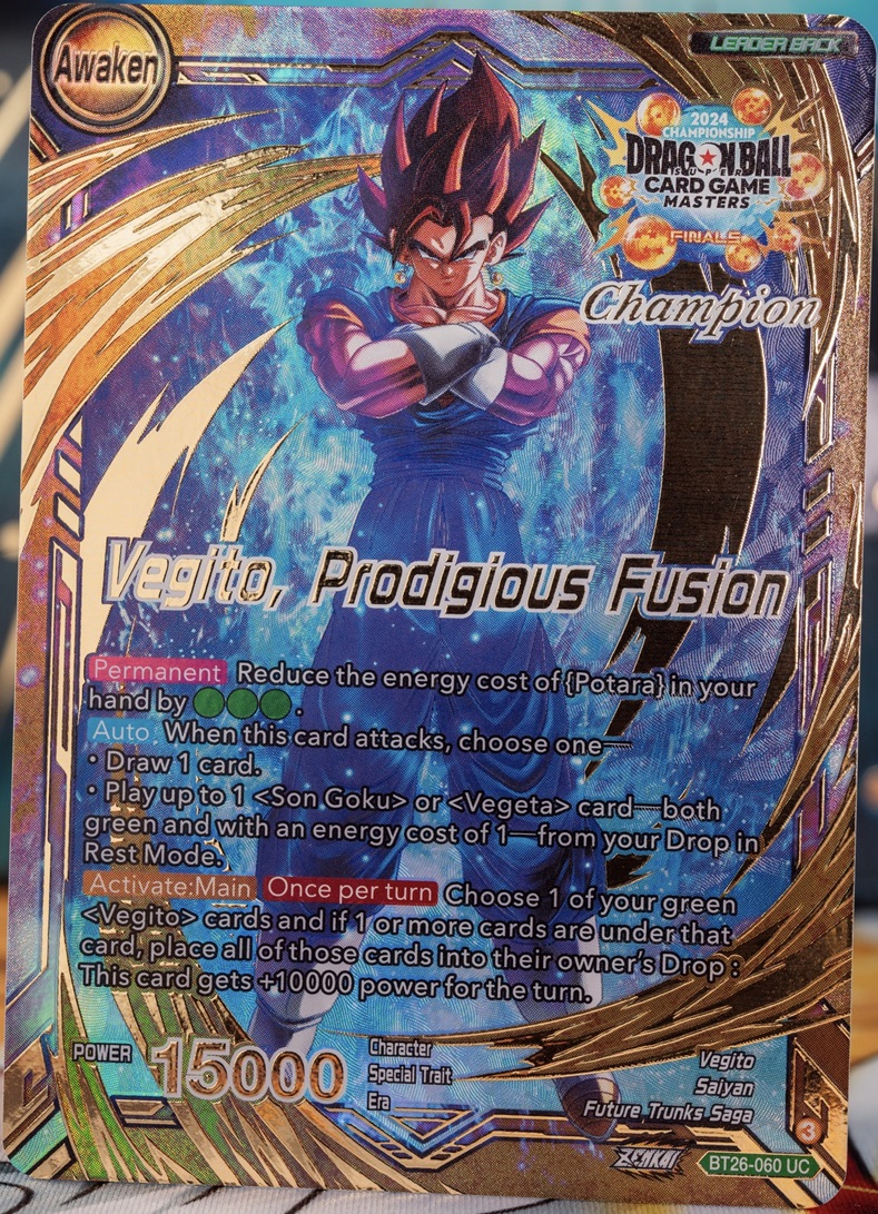 海外限定 ドラゴンボール超カードゲーム CSファイナル2022 3位