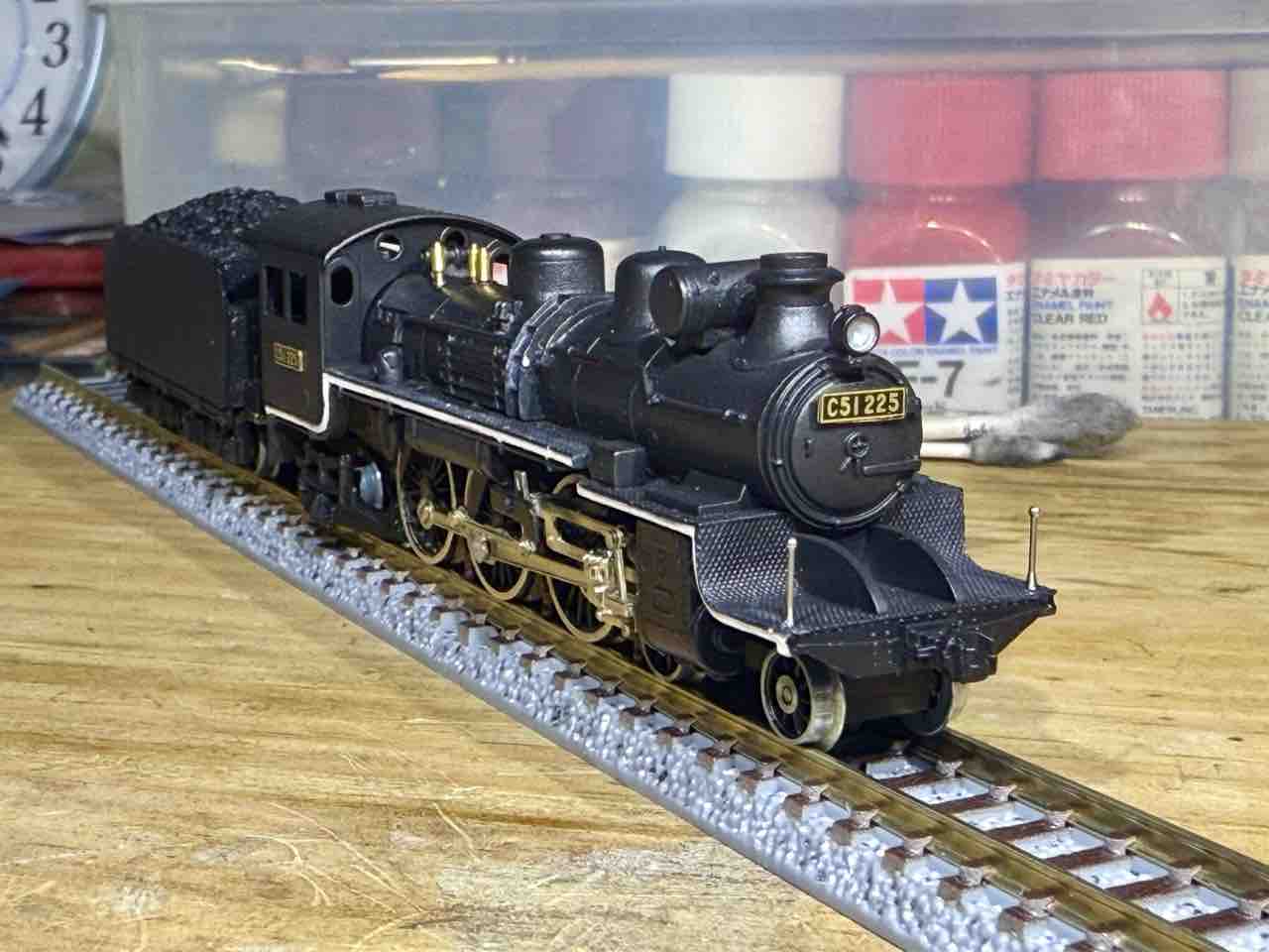 Nゲージ 中村精密C51キットを組む 12 : 愛犬クマの鉄道模型製作備忘録