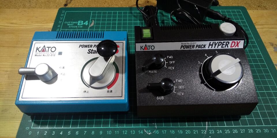 KATO パワーパック ハイパーDX導入 : クローゼットの中の鉄道模型