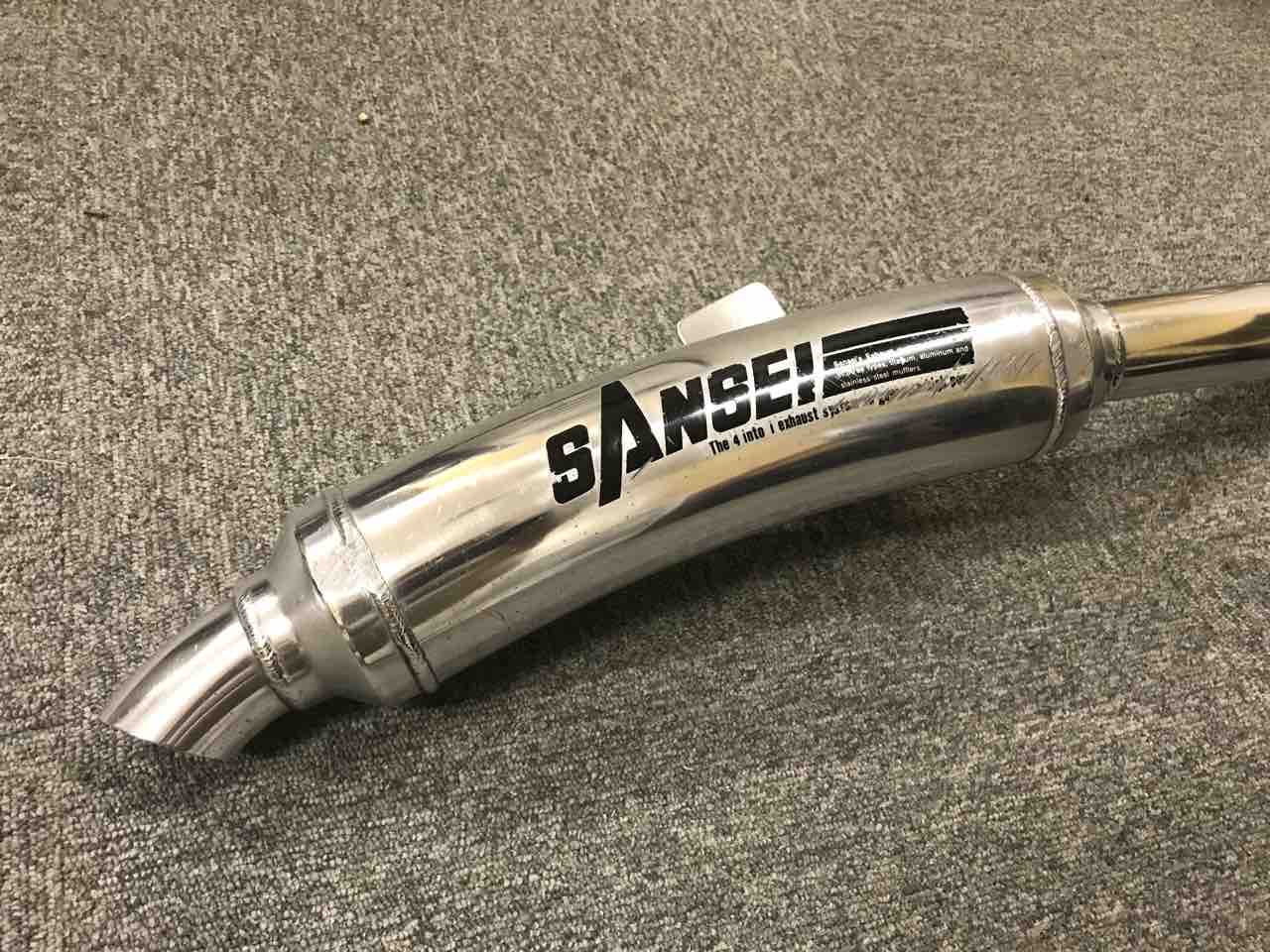 サンセイレーシング ステンレス＆アルミテール(レーシング) : Z400GP