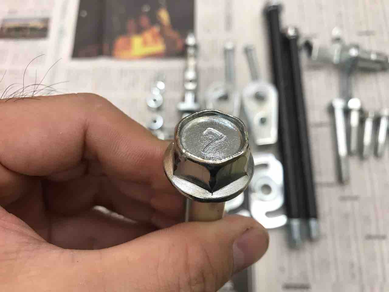 純正ボルト類 再メッキ加工 : Z400GP専門店 エムゼクト つねちゃんのブログ