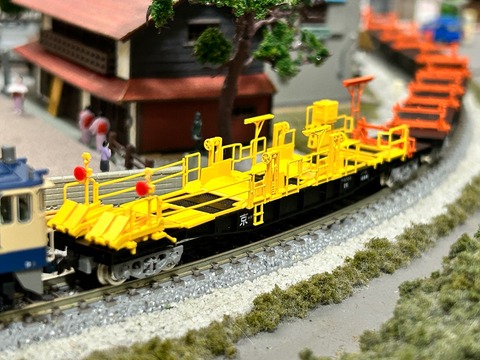 TOMIX チキ5500形貨車（JR西日本仕様）入線 : なみとの風