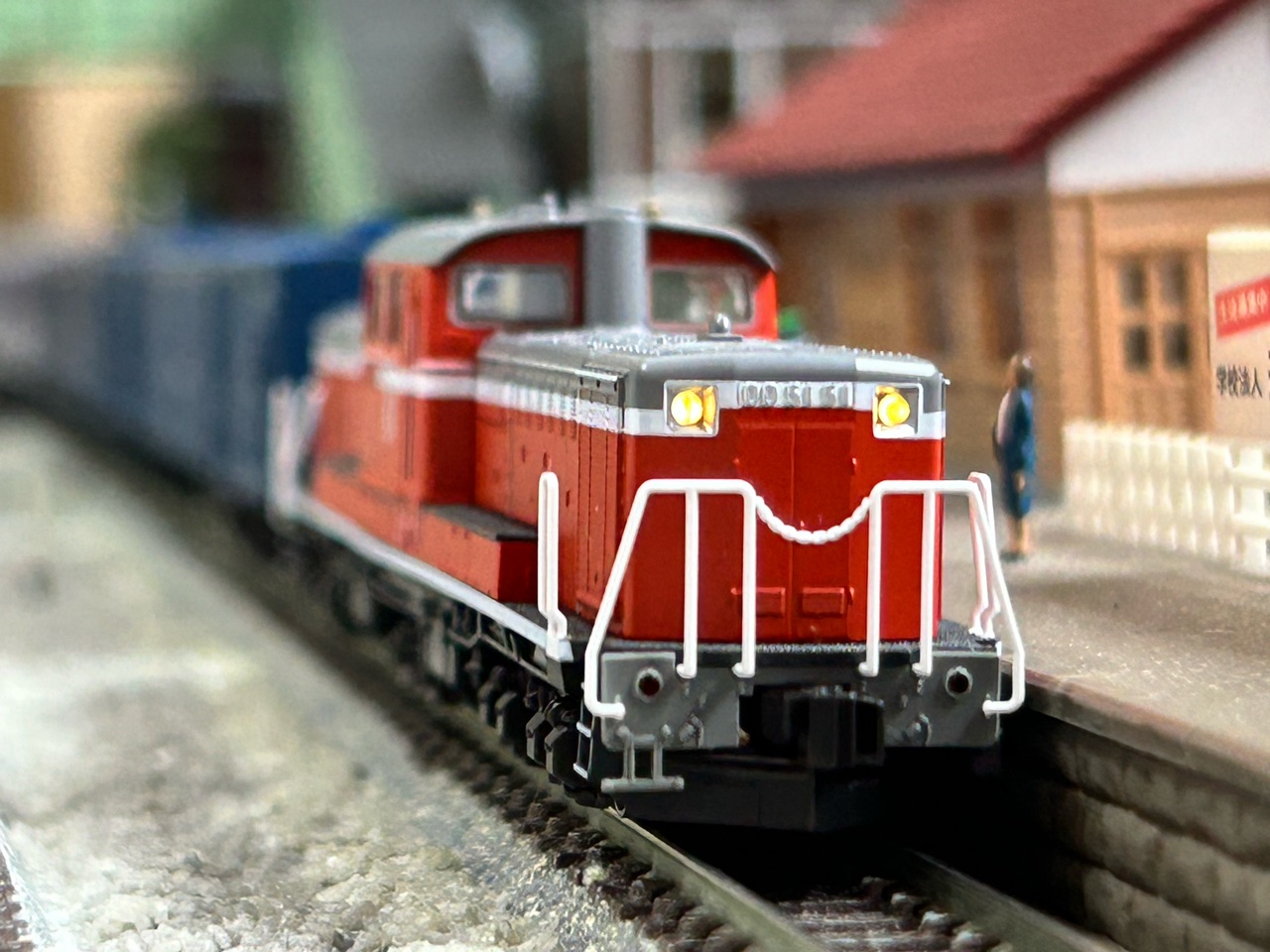 KATO DD51 0 暖地形 入線 : なみとの風