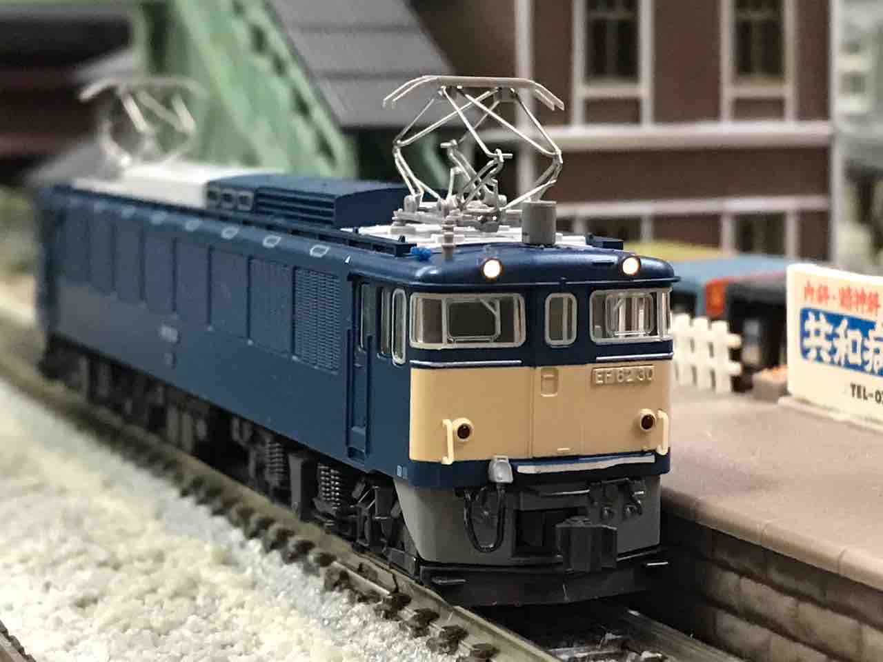 KATO EF62 後期形 下関運転所 入線 : なみとの風