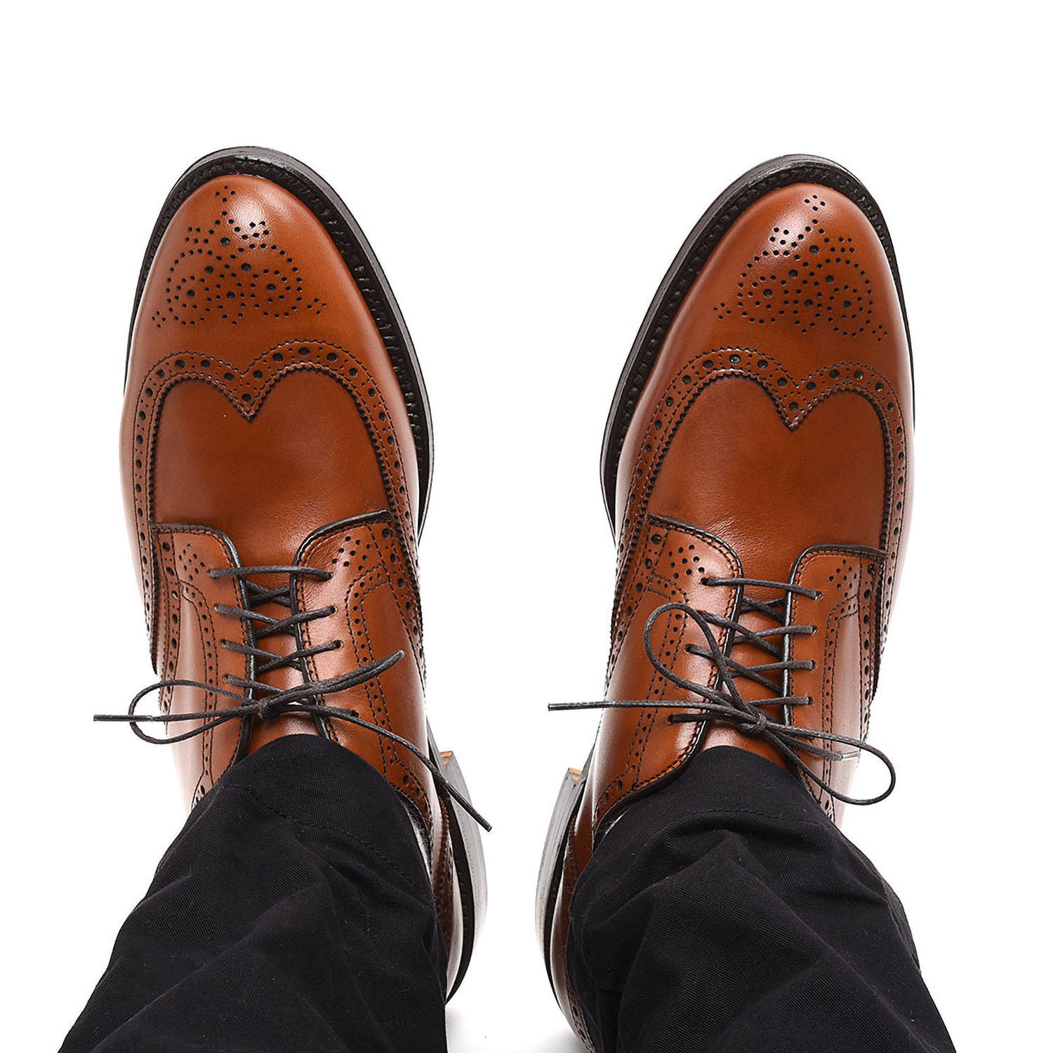 定番モデル】オールデン 966 WING TIP アバディーン ダークタン