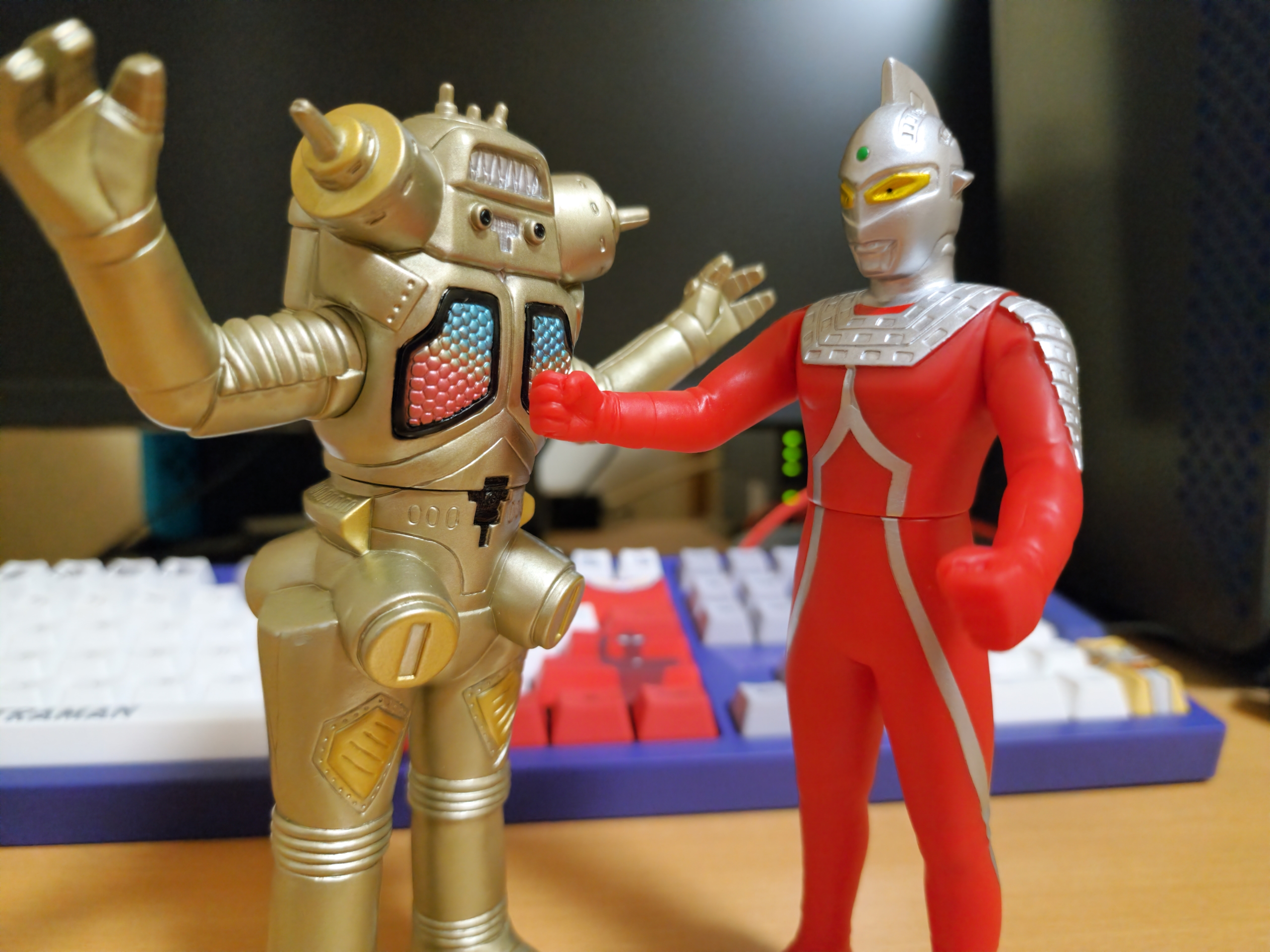 中国限定ソフビ クラシックバトルセット ウルトラセブンVSキングジョー