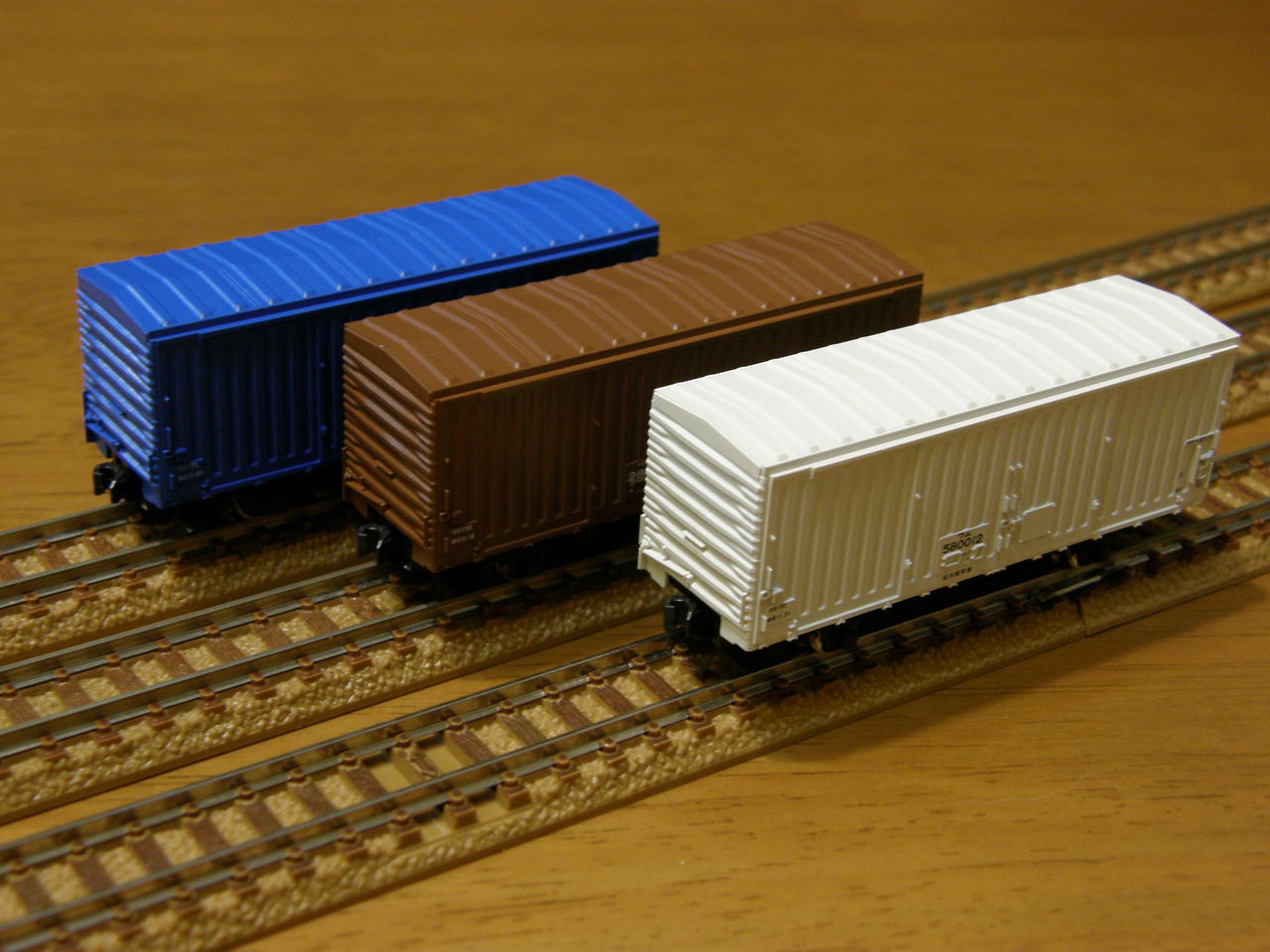 KATO 「ワム80000形 有蓋車」が3色揃いました。 : エヌゲ道 since