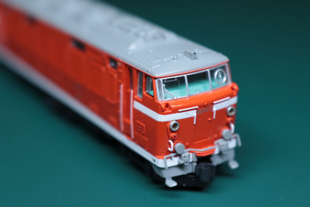 マイクロエース DD53-2 ロータリー除雪機関車 改造後 : にぼし工房