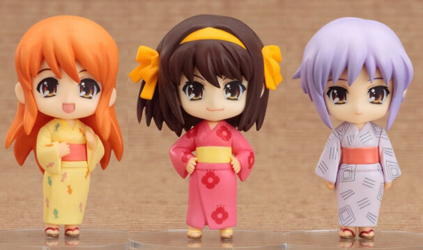 レビュー ねんどろいどぷち ハルヒ夏祭りセット「涼宮ハルヒ」「長門