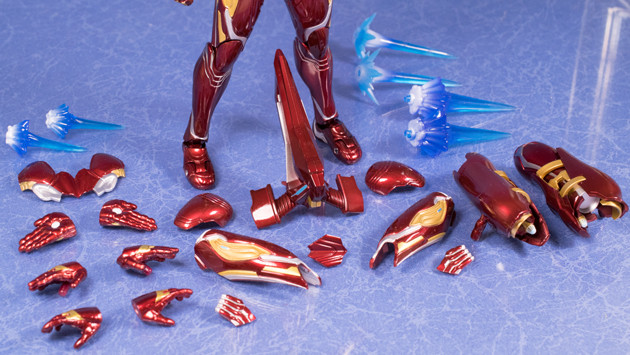 レビュー S.H.フィギュアーツ アイアンマン マーク50 ナノウェポン