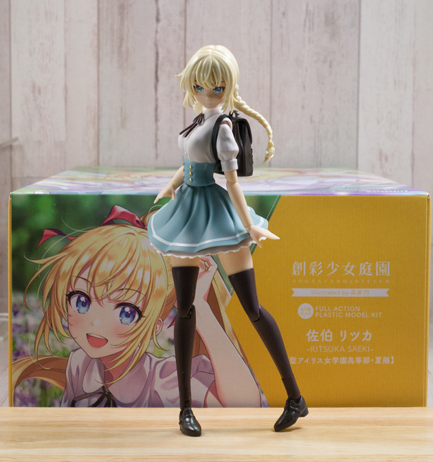 レビュー 創彩少女庭園 佐伯リツカ【夏服】本体編 : ふぃぎゅる！
