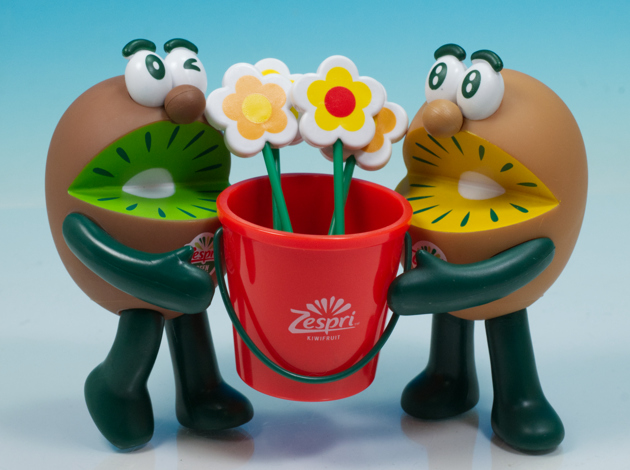 レビュー ゼスプリ キウイブラザーズ 組み立て式フルーツピックセット