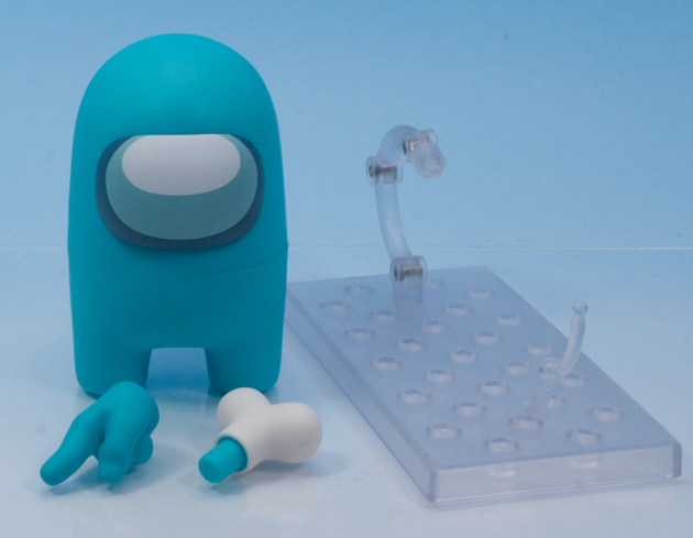 レビュー ねんどろいど Among Us クルーメイト（シアン）（黒