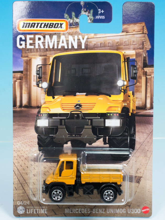 レビュー マッチボックス メルセデス・ベンツ ウニモグ U300 : ミニカー沼
