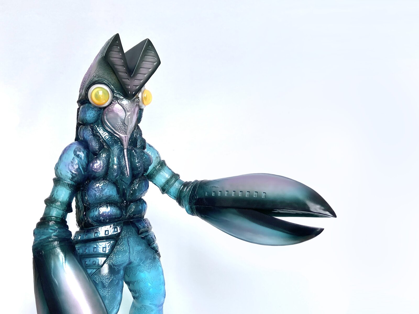 ツブコン2025限定 海洋堂高知/南国堂 バルタン星人デフォルメソフビ