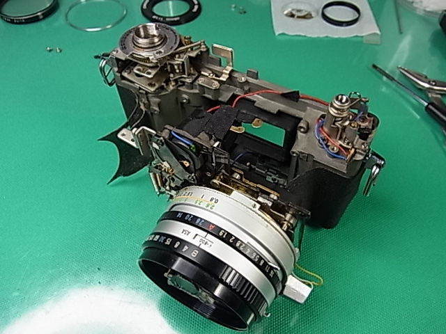 カメラ修理 Canonet QL19 G-III（キヤノネットQL19 G-III） : カメラ