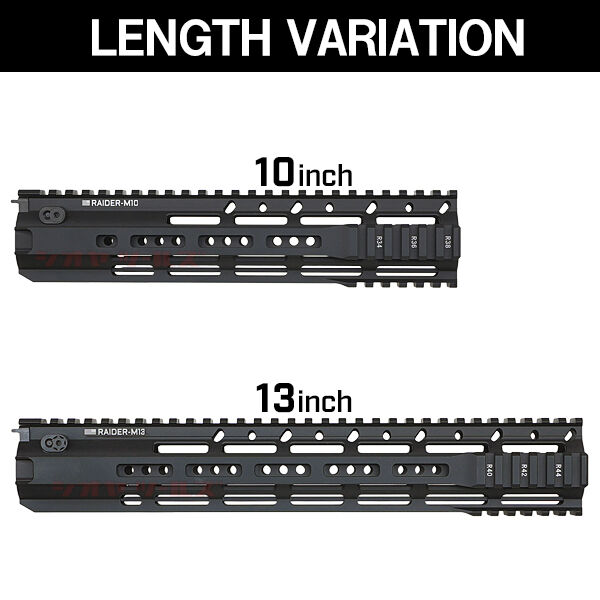 M4用 BCM RAIDER MODULAR RAIL タイプ handguard 10inch M-LOK