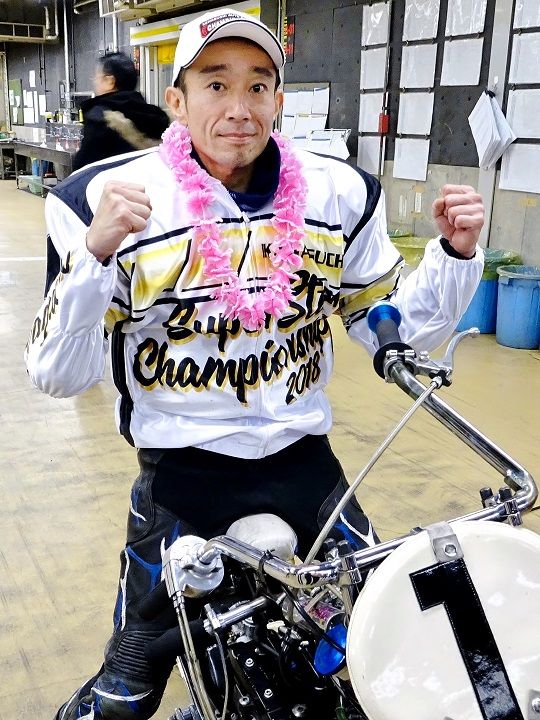 オート】永井大介がスーパースター王座決定戦を制覇 トップSから