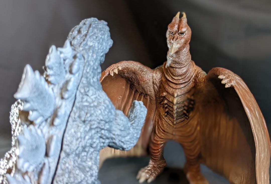 ラドン二代目（マルサン）電撃怪獣大作戦ソフビフィギュア未開封