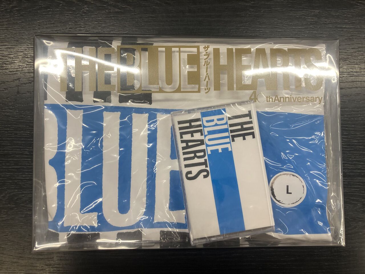 THE BLUE HEARTS カセット+Tシャツ セット入荷しています