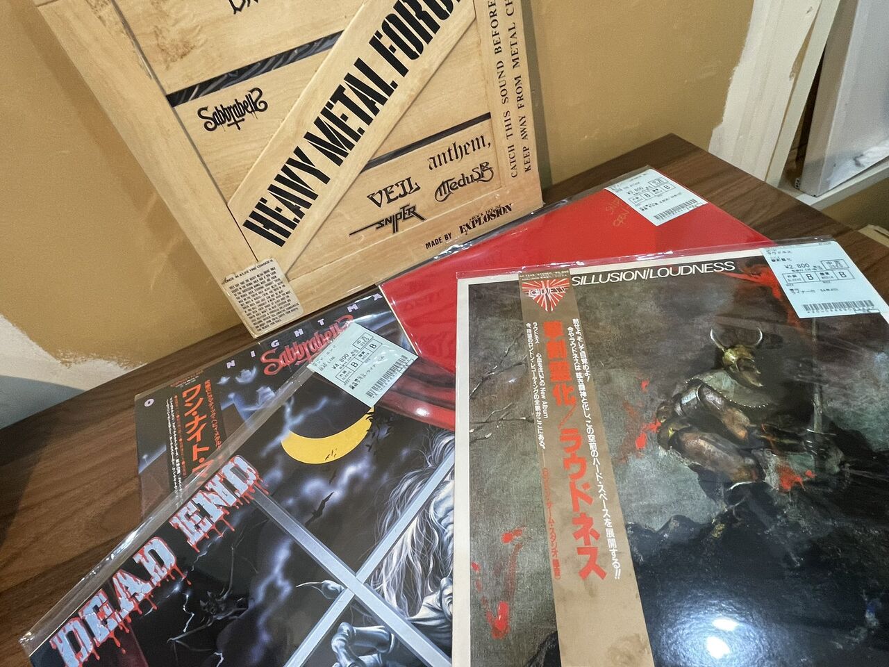 METAL】良質LP、高額稀少盤あり！ ジャパメタ中心(サブラベルズ