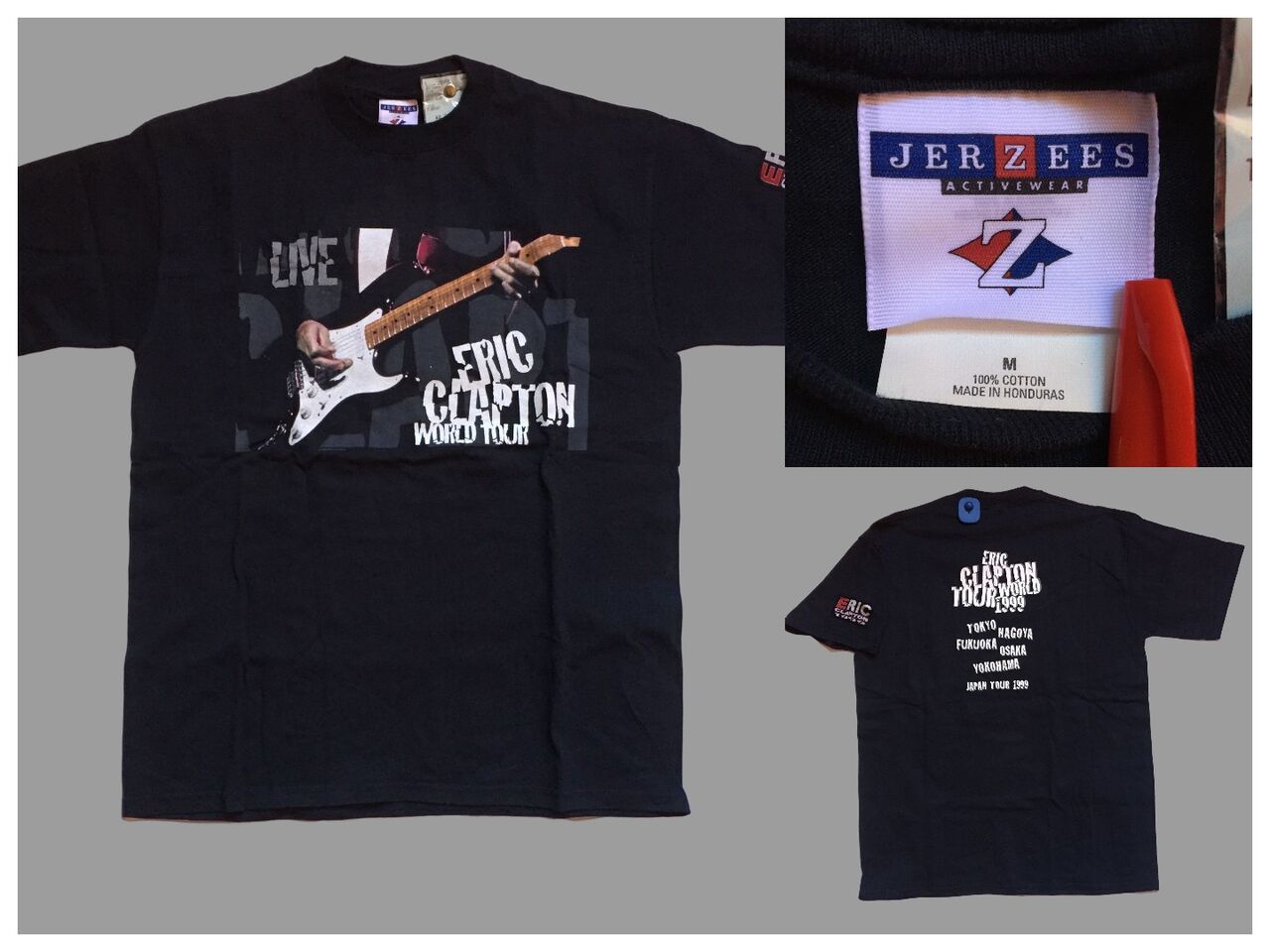 T-SHIRT】90'S VINTAGE！ERIC CLAPTON Tee 複数入荷 : ディスク